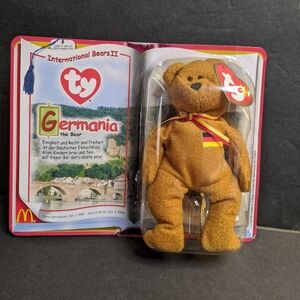 TY Beanie Babies Germania The Bear International Bears II